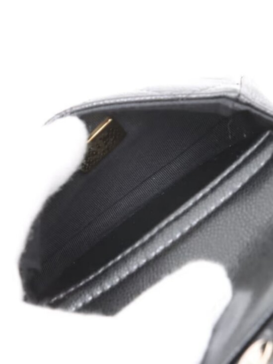 Chanel CC Logo Matelasse Caviar Skin Chain Backpack Black main image 13